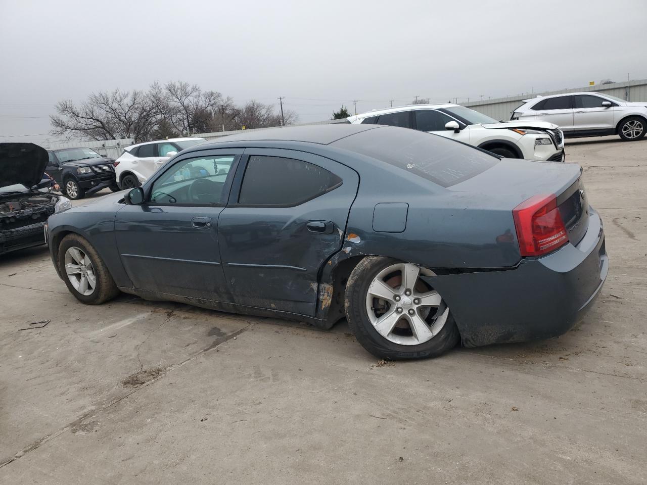 2007 Dodge Charger Se Gray vin: 2B3KA43R37H750412