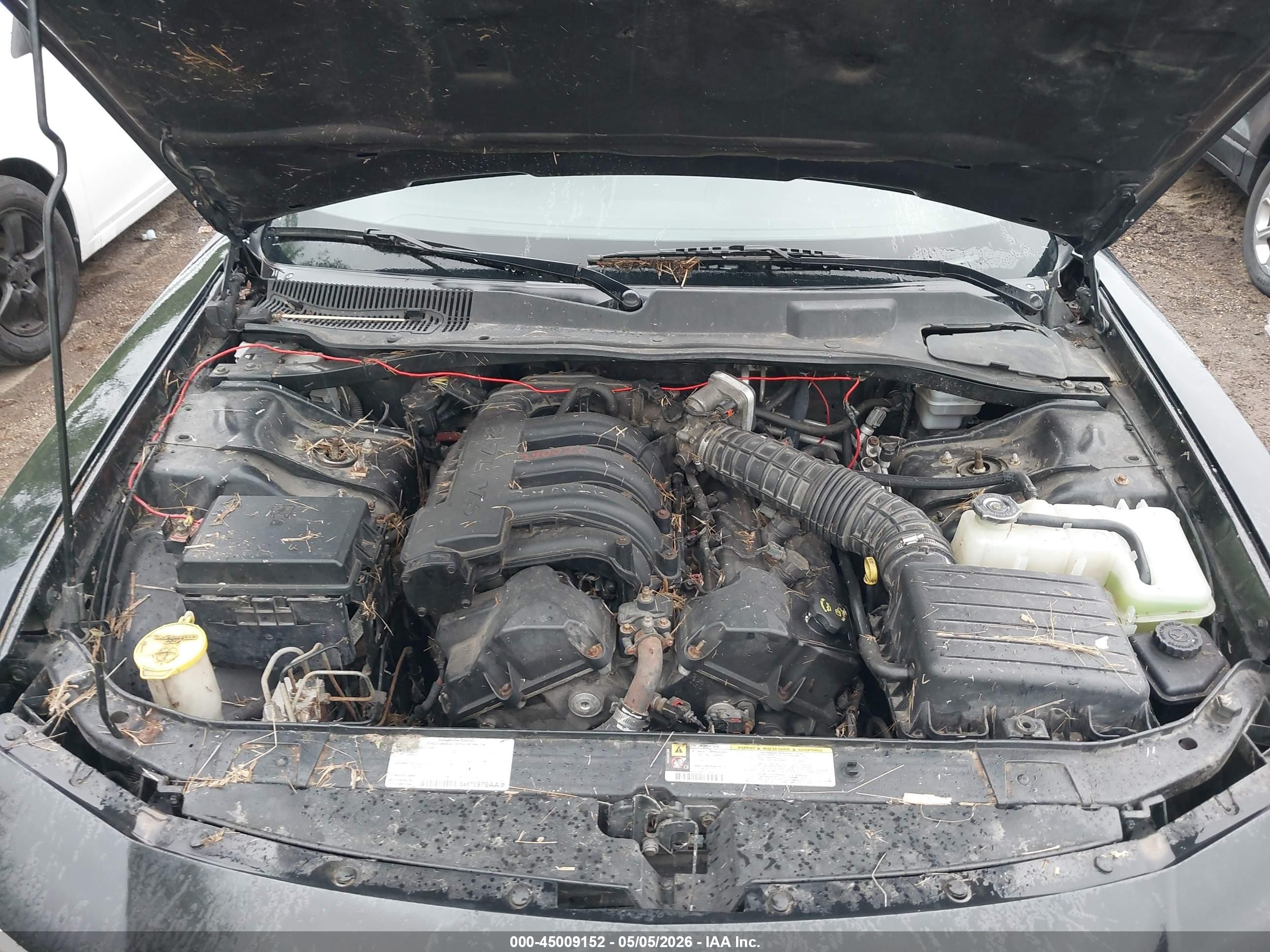 2008 Dodge Charger   Black vin: 2B3KA43R48H247604