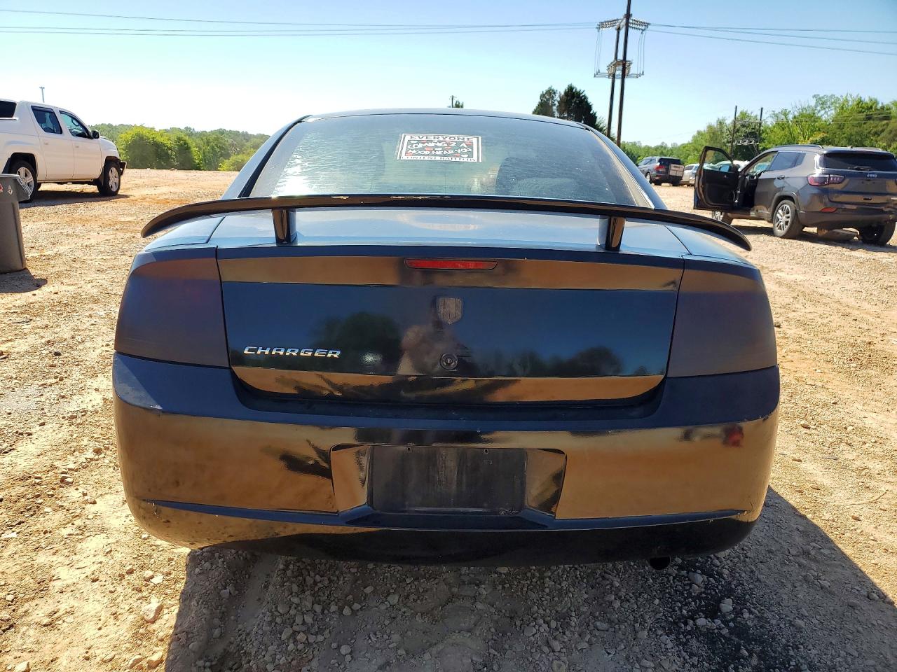 2007 Dodge Charger Se Черный vin: 2B3KA43R57H705195