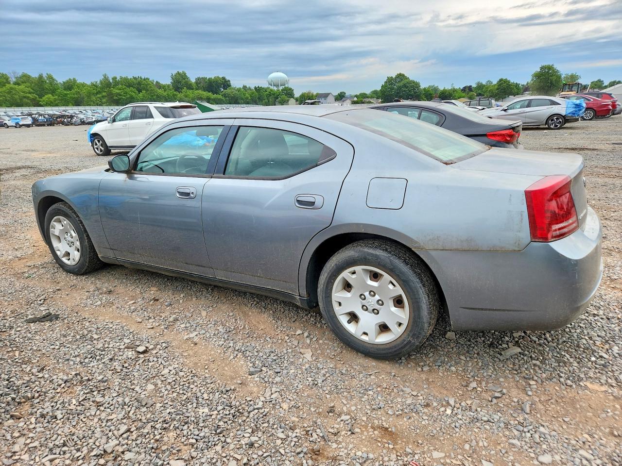 2007 Dodge Charger Se Gray vin: 2B3KA43R57H816877