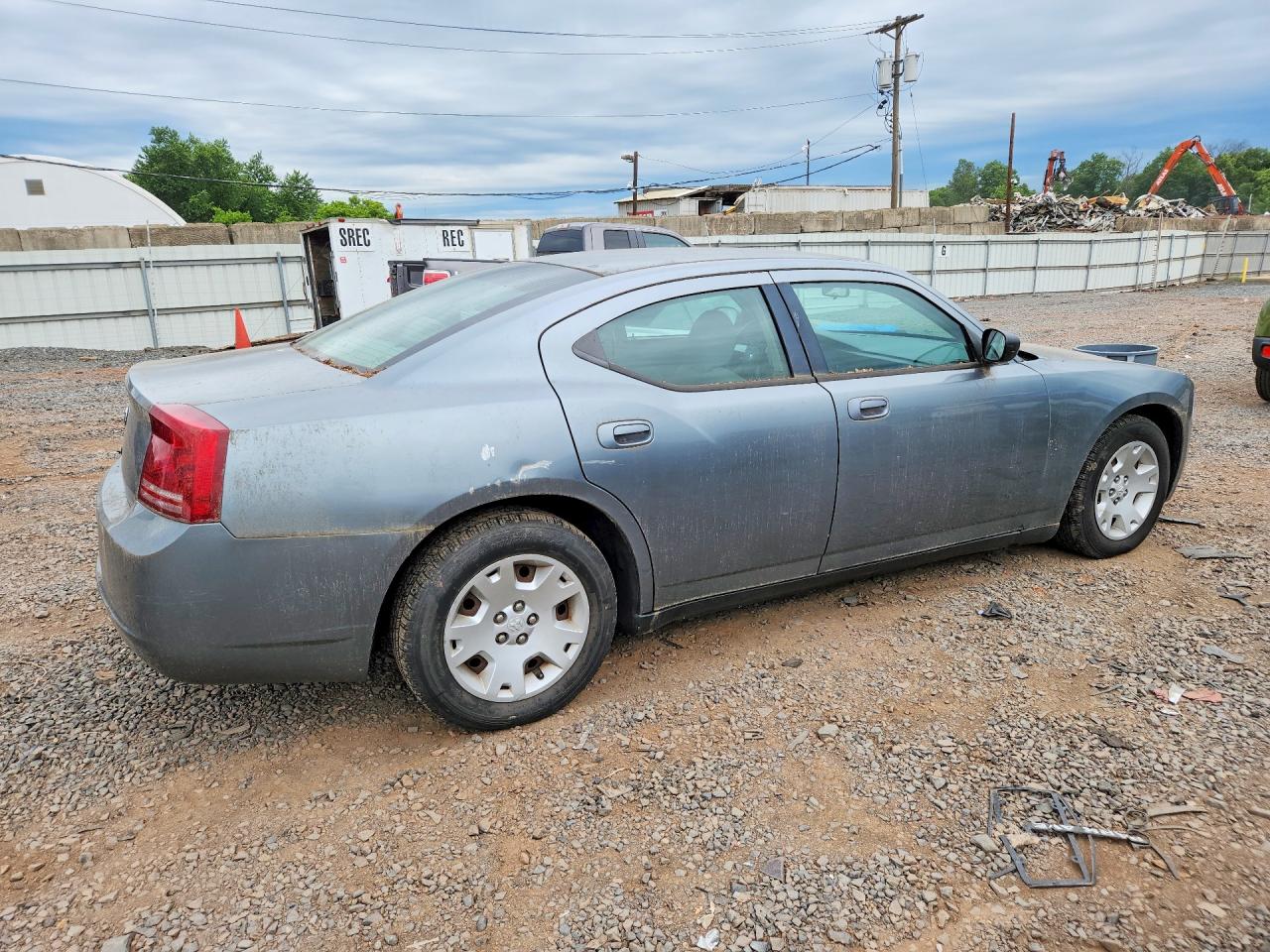 2007 Dodge Charger Se Gray vin: 2B3KA43R57H816877