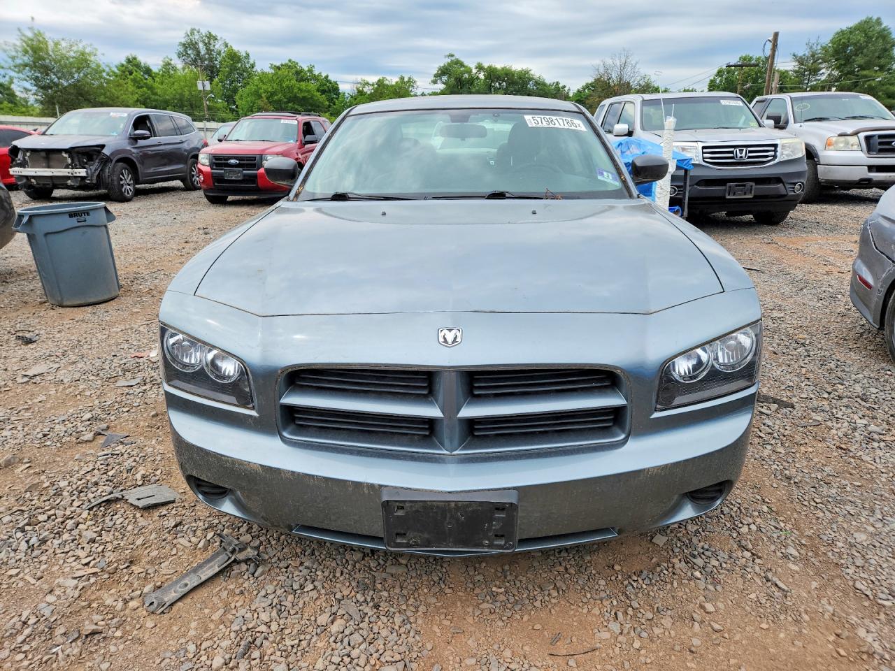 2007 Dodge Charger Se Gray vin: 2B3KA43R57H816877