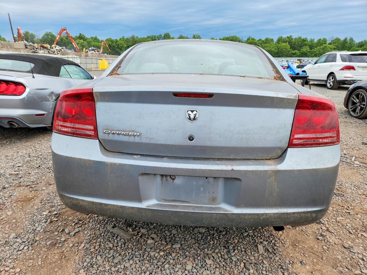 2007 Dodge Charger Se Gray vin: 2B3KA43R57H816877