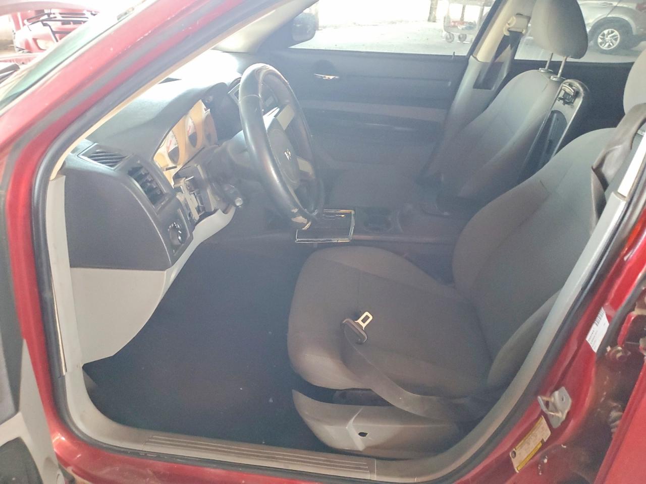 2008 Dodge Charger Red vin: 2B3KA43R58H194749