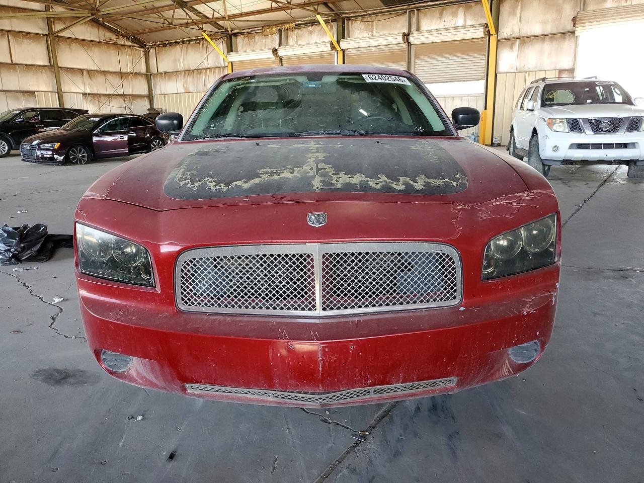 2008 Dodge Charger Red vin: 2B3KA43R58H194749