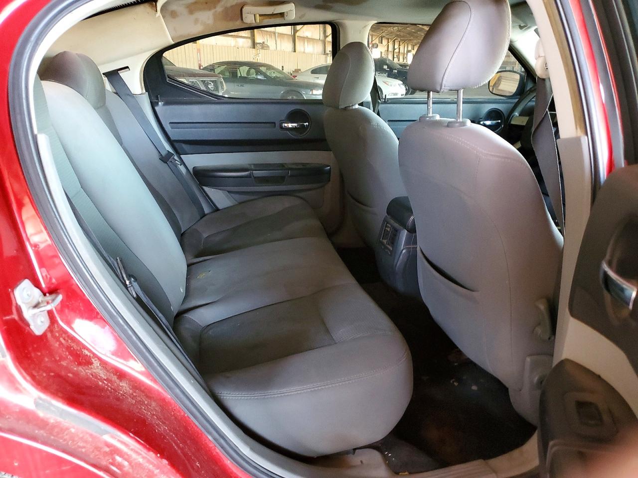2008 Dodge Charger Red vin: 2B3KA43R58H194749