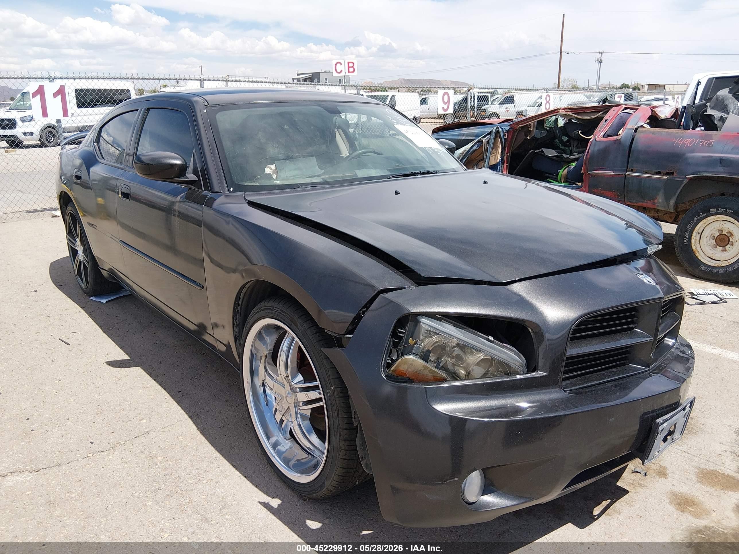2007 Dodge Charger   Gray vin: 2B3KA43R67H644276