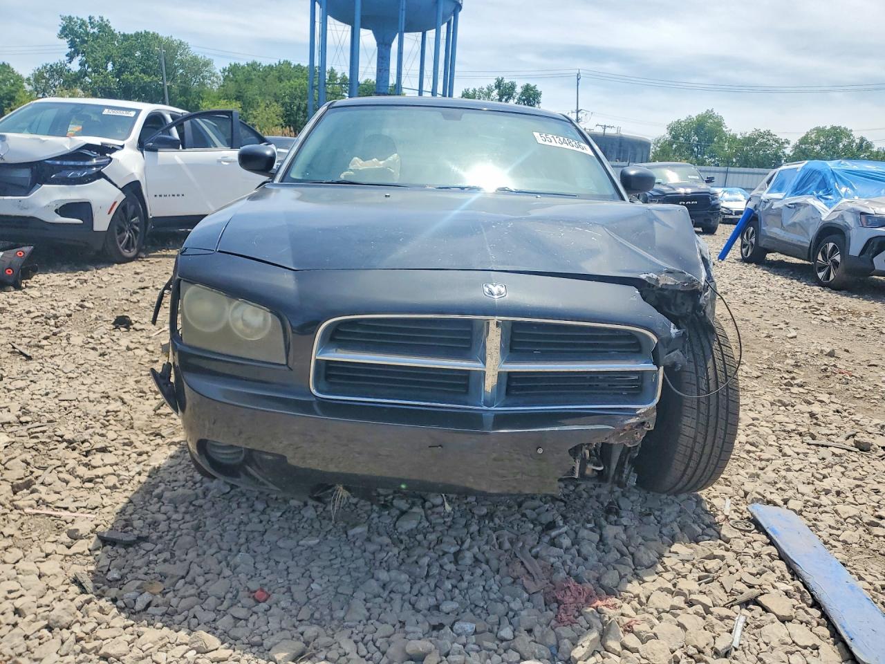 2007 Dodge Charger Se Черный vin: 2B3KA43R67H847460