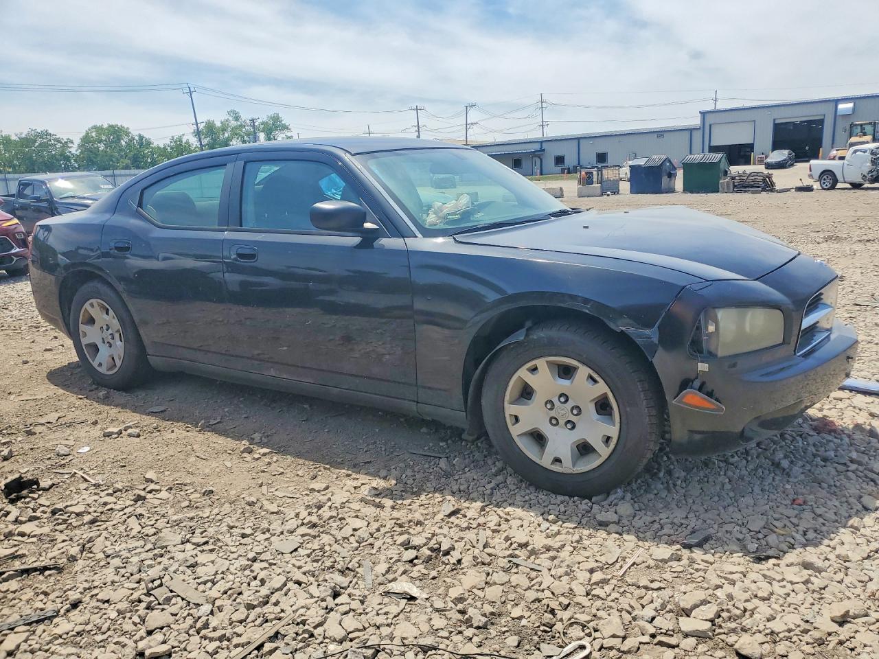 2007 Dodge Charger Se Черный vin: 2B3KA43R67H847460