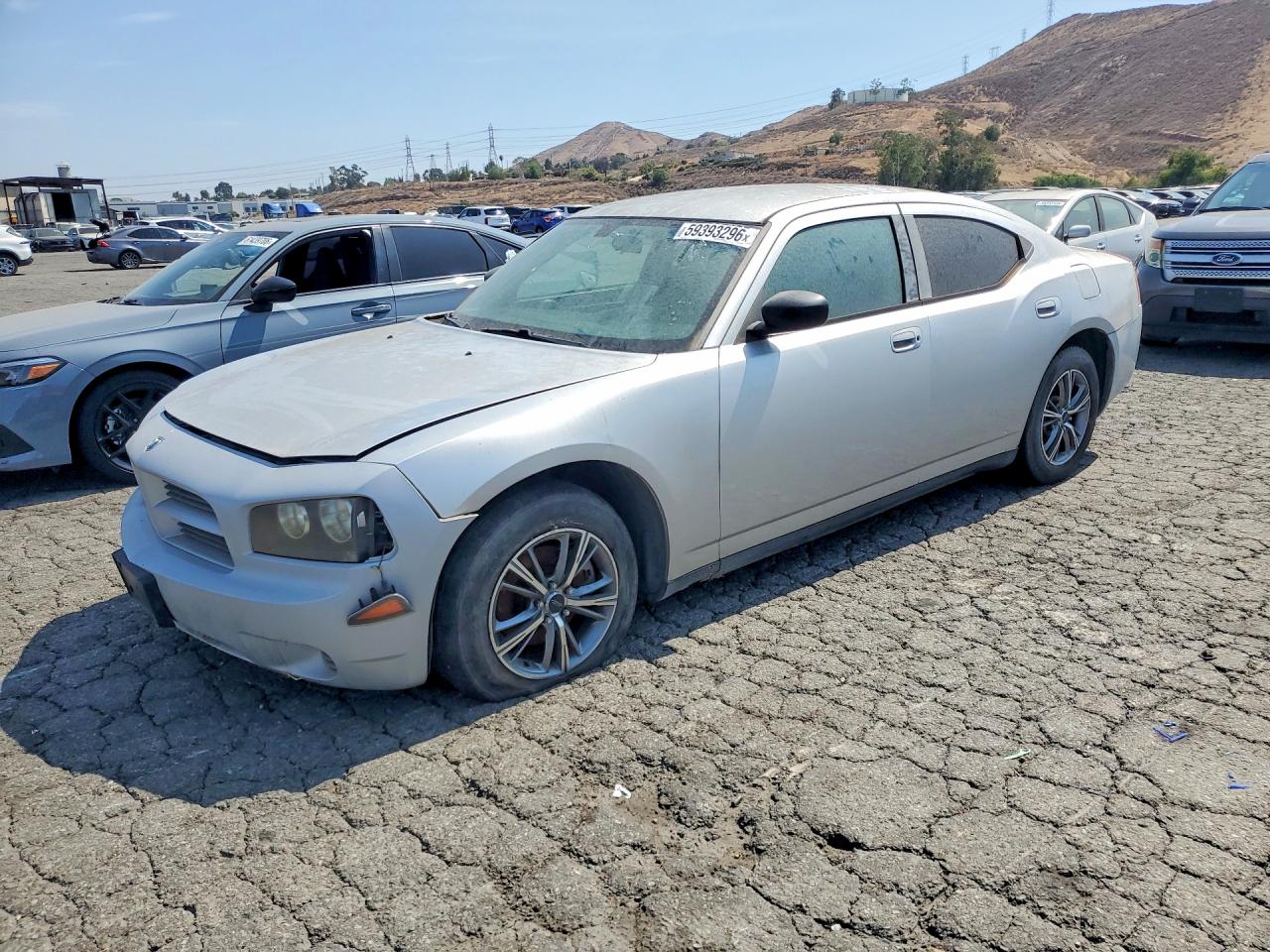 2007 Dodge Charger Se Silver vin: 2B3KA43R77H843580