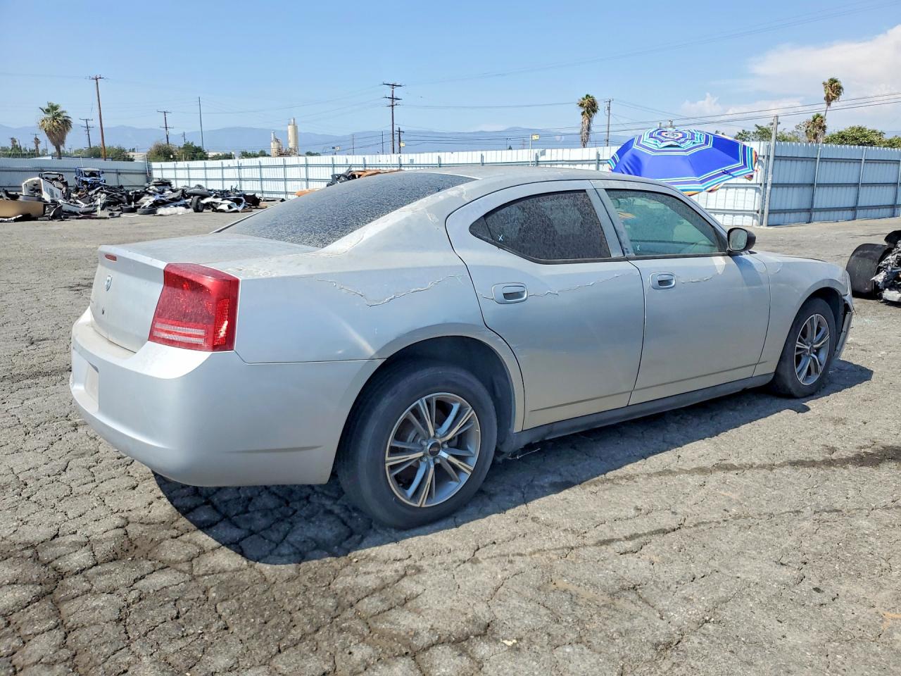 2007 Dodge Charger Se Silver vin: 2B3KA43R77H843580
