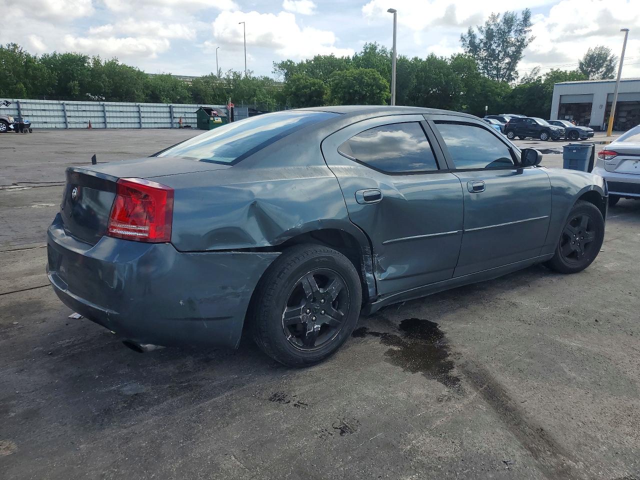 2007 Dodge Charger Se Gray vin: 2B3KA43R87H797001