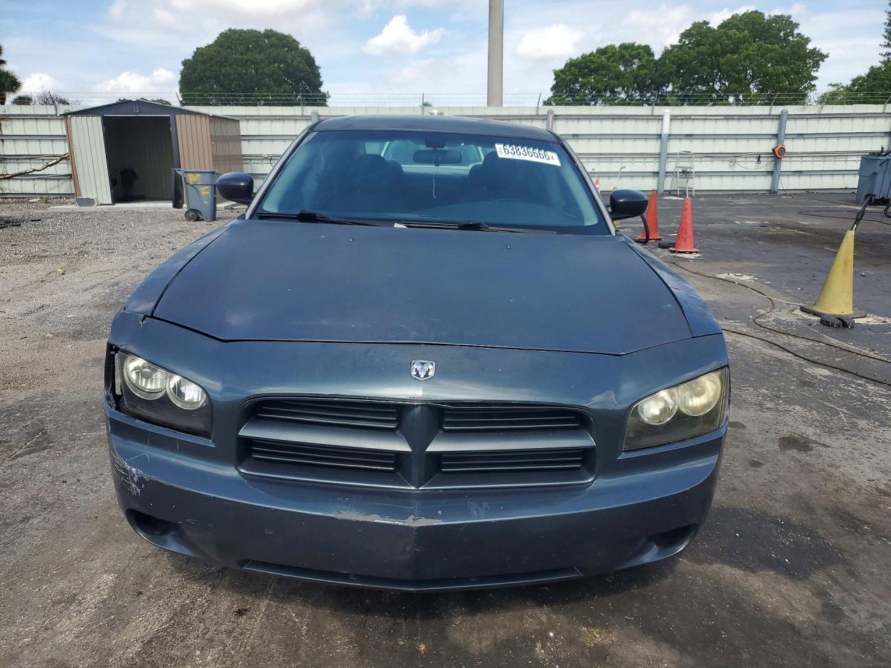 2007 Dodge Charger Se Gray vin: 2B3KA43R87H797001