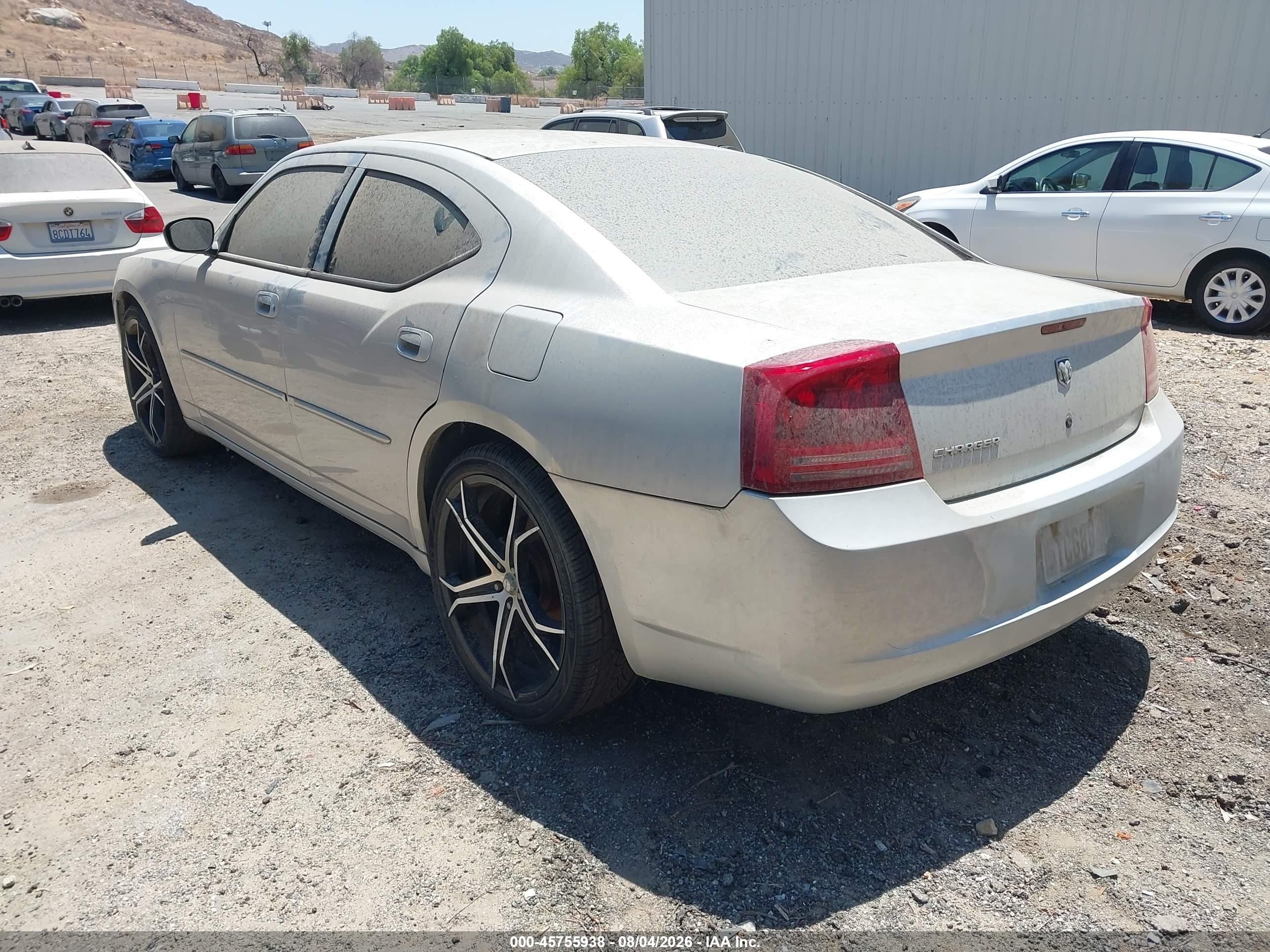 2006 Dodge Charger   Silver vin: 2B3KA43R96H379755