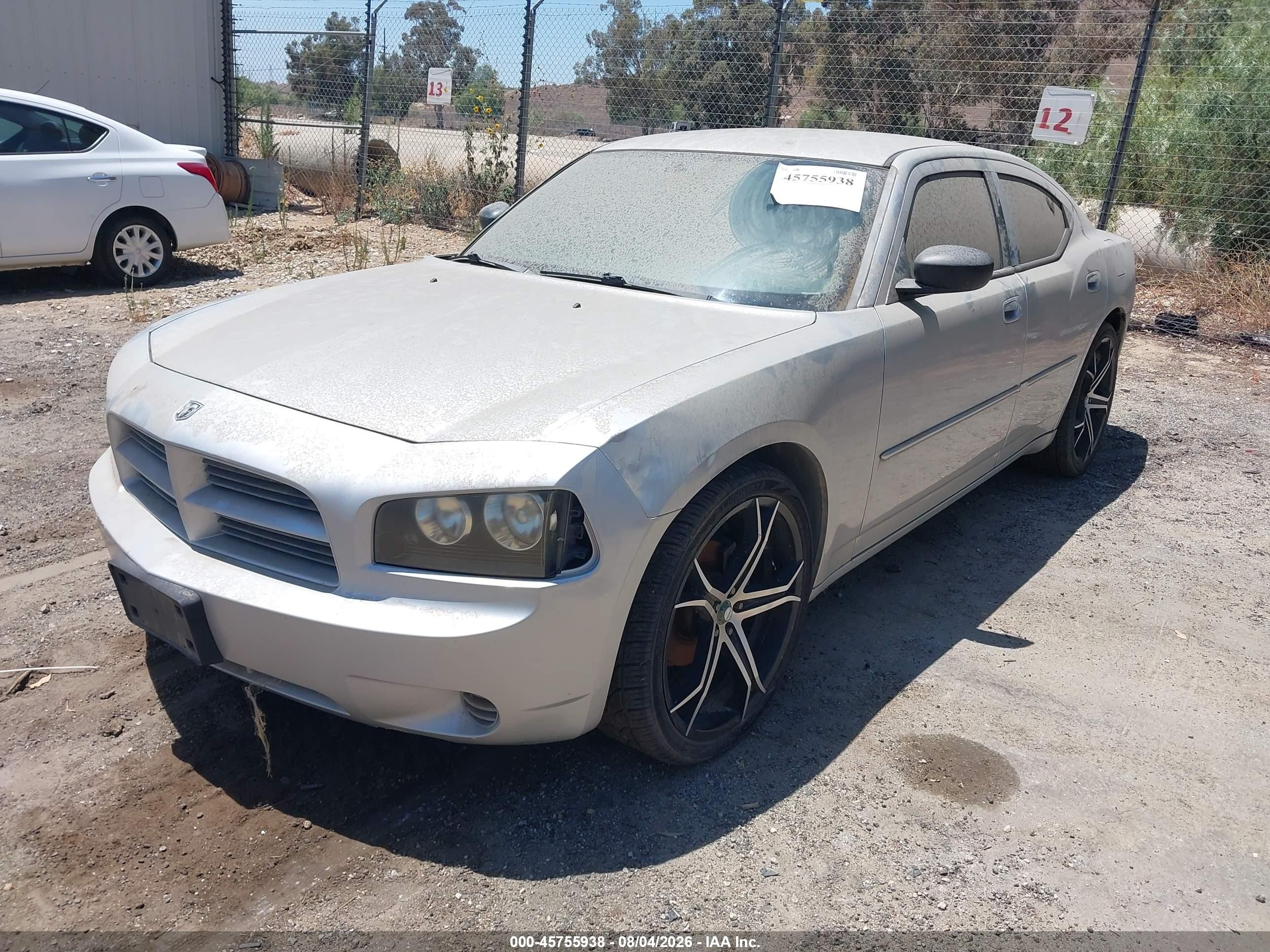 2006 Dodge Charger   Silver vin: 2B3KA43R96H379755