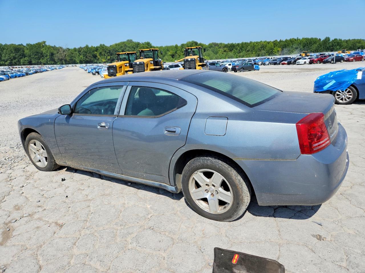 2007 Dodge Charger Se Gray vin: 2B3KA43RX7H819287