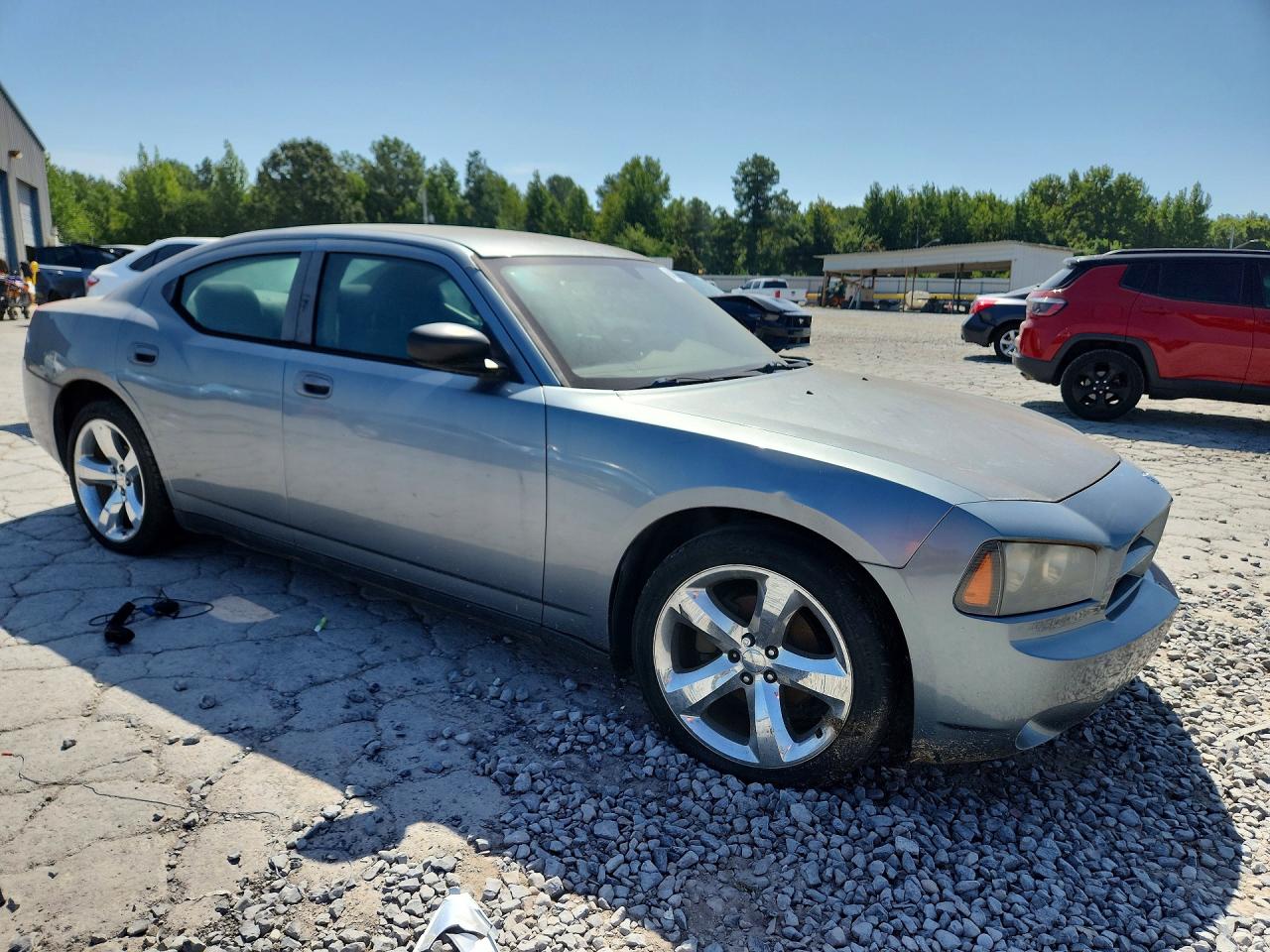 2007 Dodge Charger Se Gray vin: 2B3KA43RX7H819287
