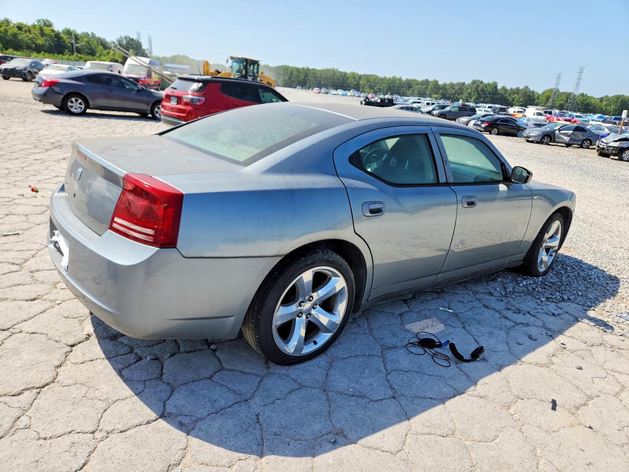 2007 Dodge Charger Se Gray vin: 2B3KA43RX7H819287