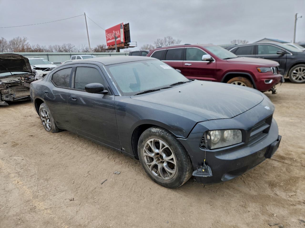 2008 Dodge Charger Blue vin: 2B3KA43RX8H326971