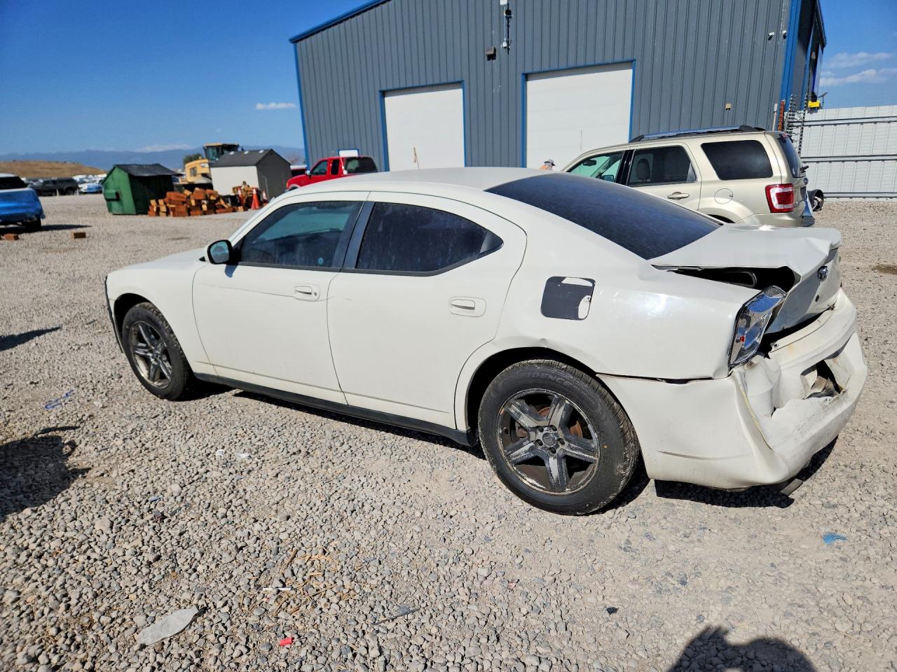 2009 Dodge Charger White vin: 2B3KA43T49H519307