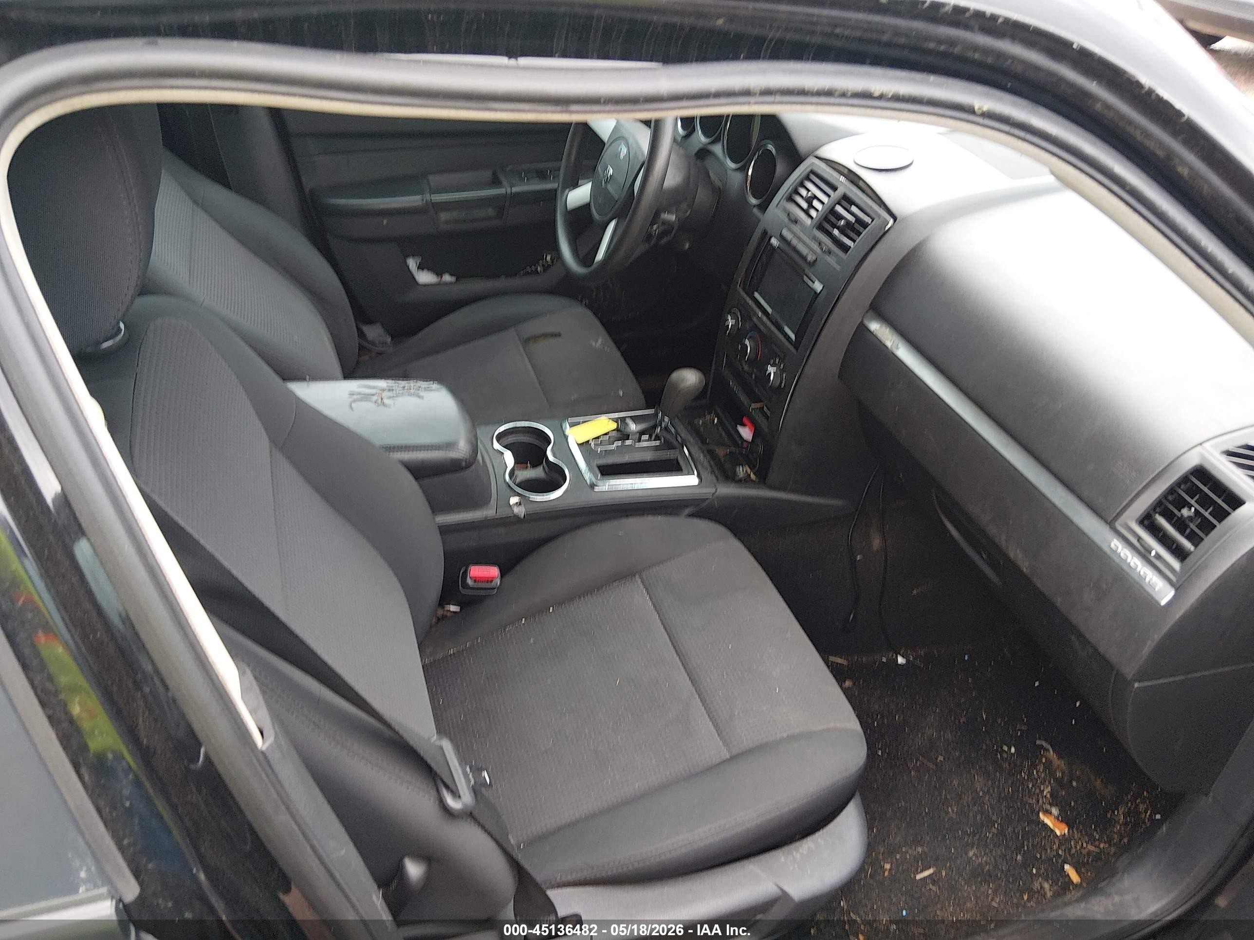 2009 Dodge Charger Se Black vin: 2B3KA43V69H610032