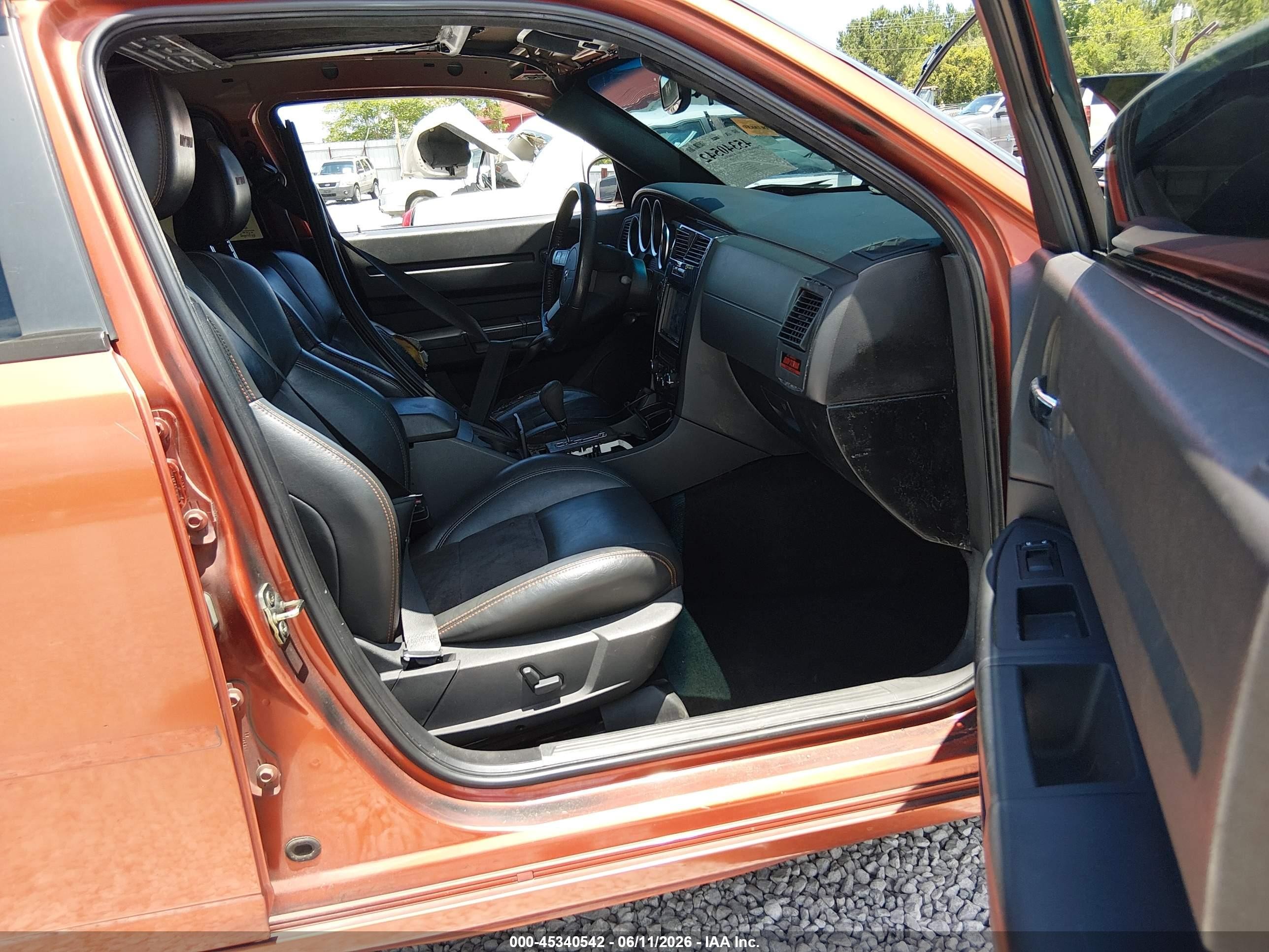 2006 Dodge Charger Rt Оранжевый vin: 2B3KA53H06H227540