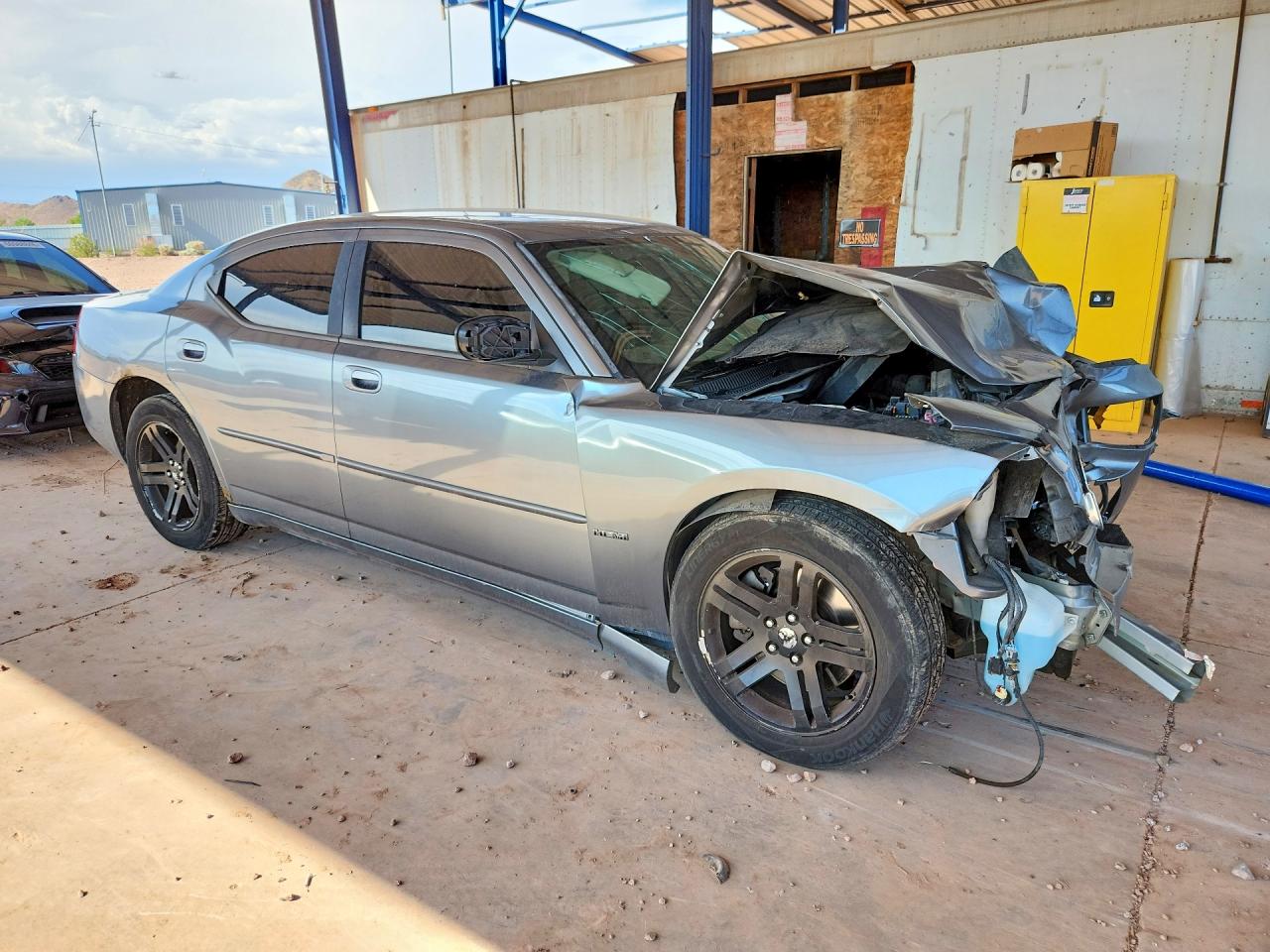 2006 Dodge Charger R/t Gray vin: 2B3KA53H06H255371