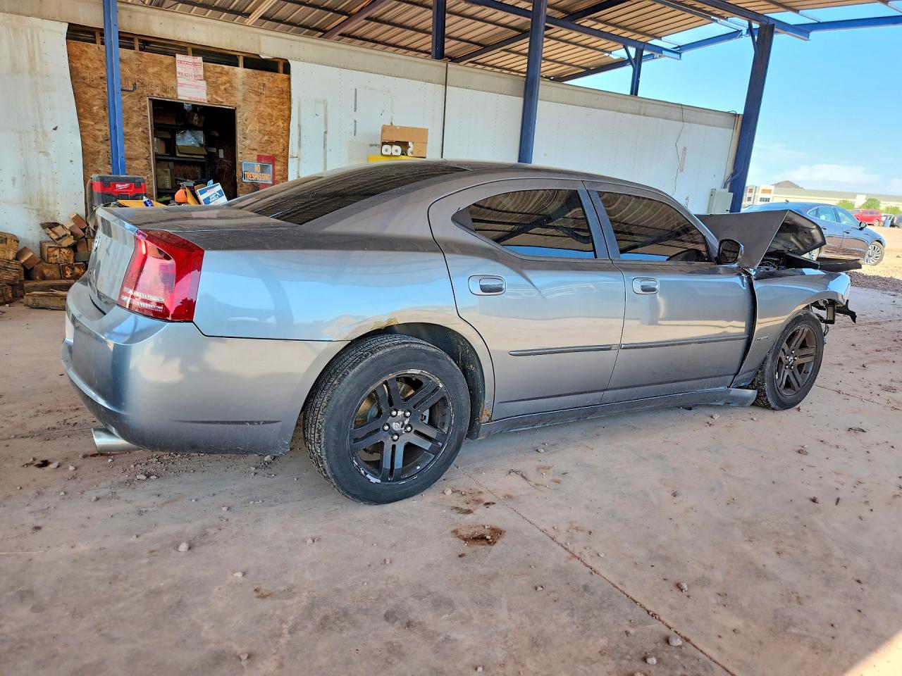 2006 Dodge Charger R/t Gray vin: 2B3KA53H06H255371