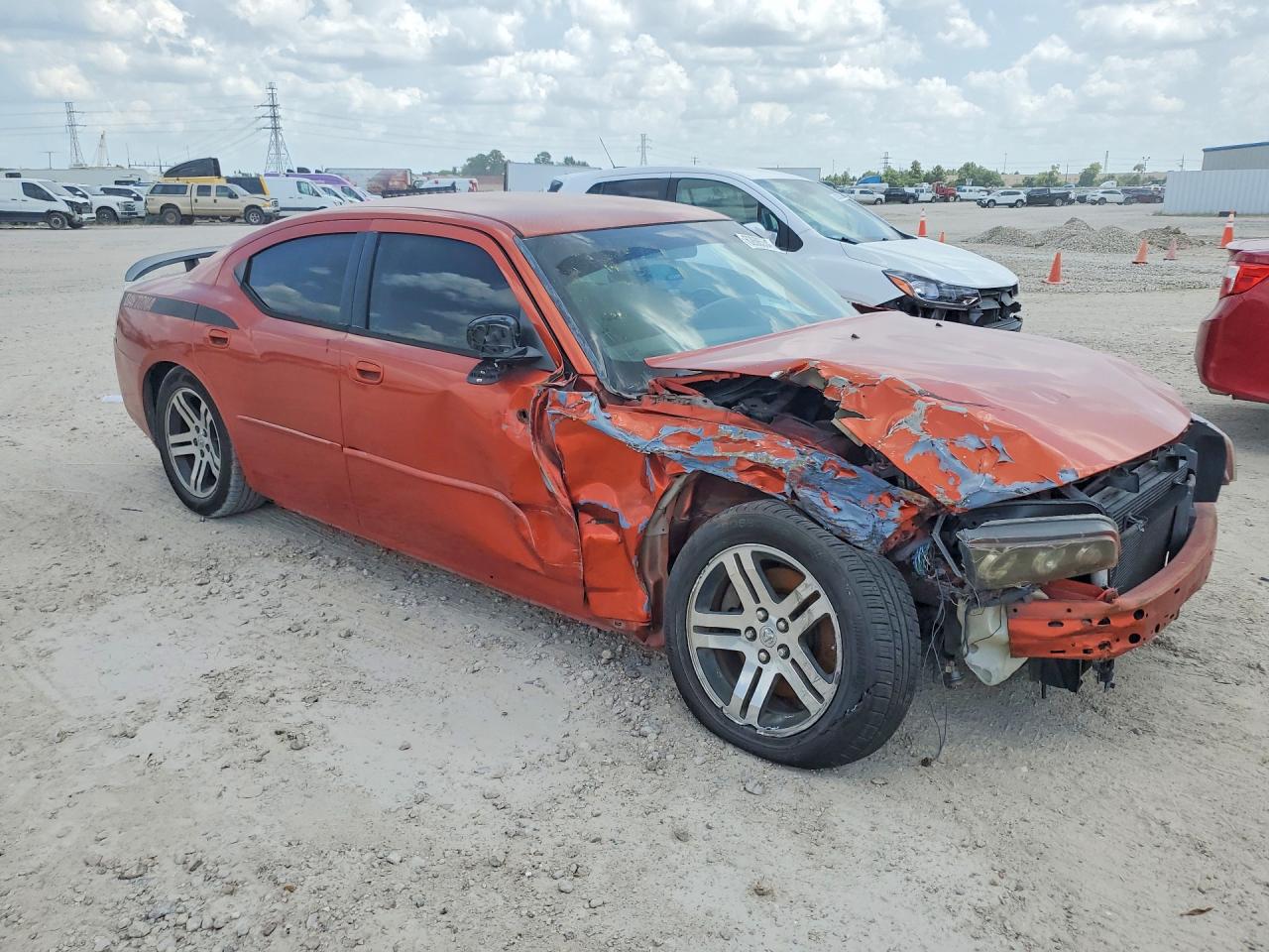 2006 Dodge Charger R/t Orange vin: 2B3KA53H06H292842