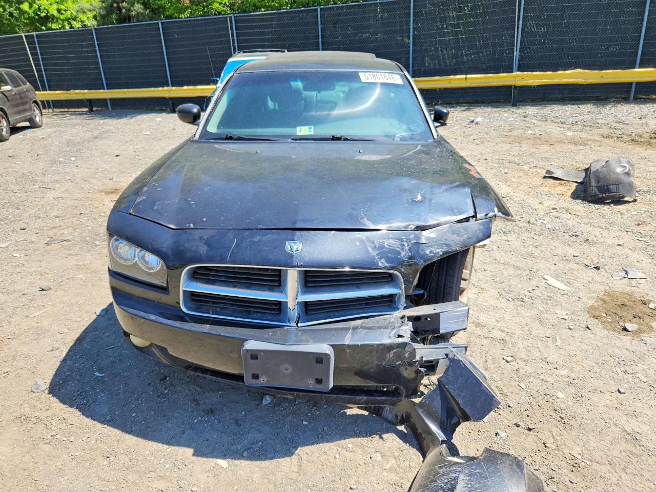 2007 Dodge Charger R Black vin: 2B3KA53H17H786399