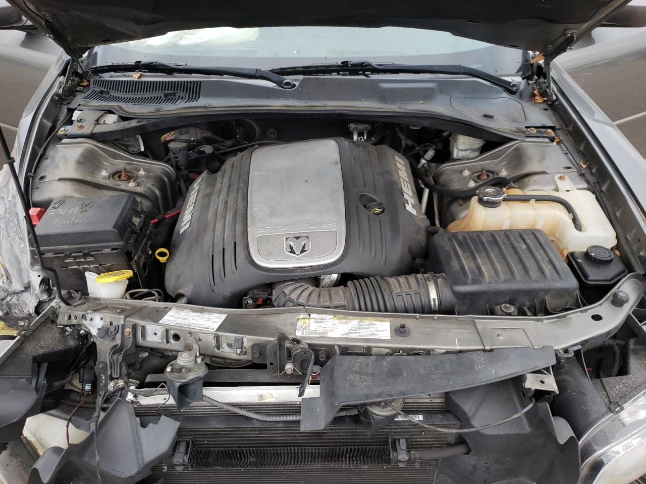 2008 Dodge Charger R/t Gray vin: 2B3KA53H18H124212