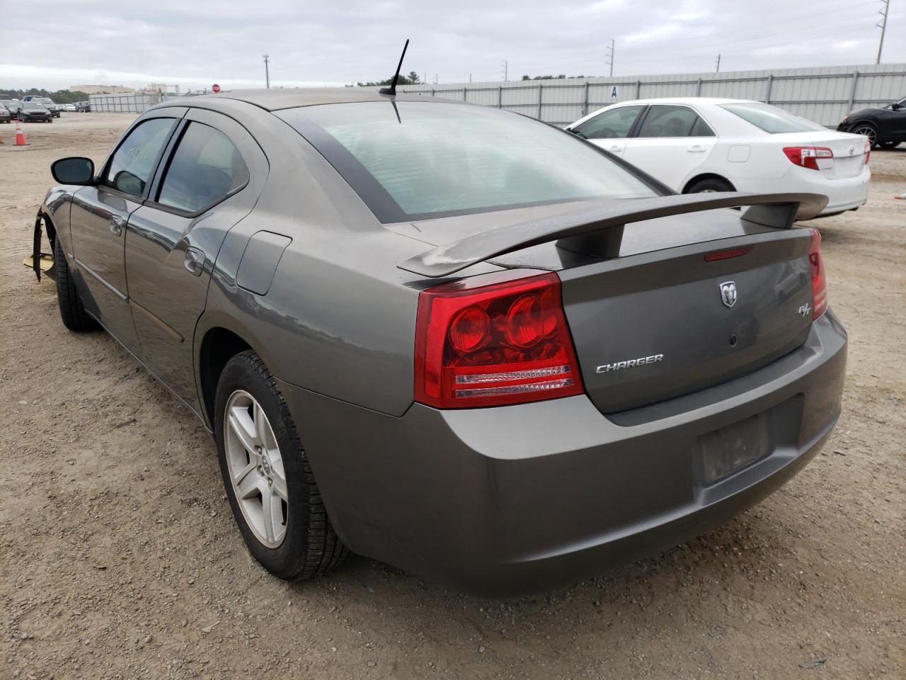 2008 Dodge Charger R/t Gray vin: 2B3KA53H18H124212