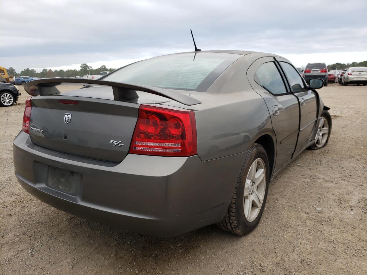 2008 Dodge Charger R/t Gray vin: 2B3KA53H18H124212