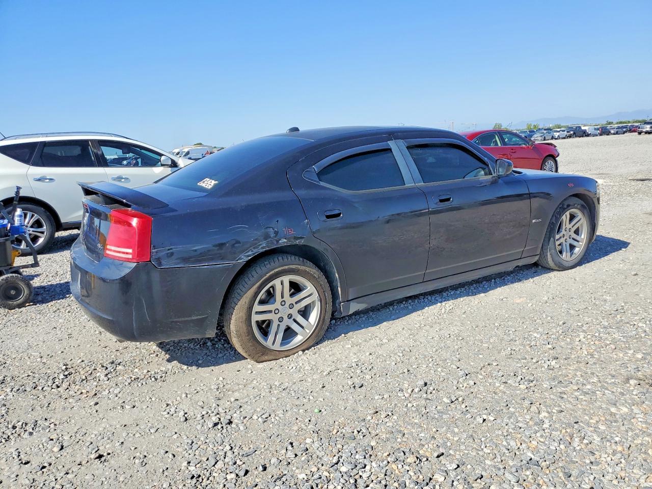 2006 Dodge Charger R/t Черный vin: 2B3KA53H26H140156