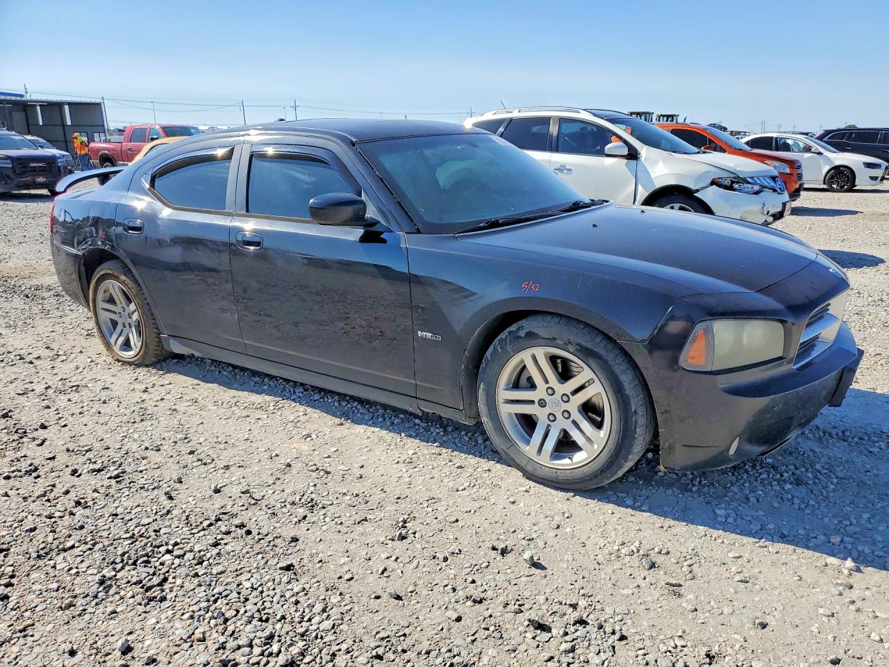 2006 Dodge Charger R/t Черный vin: 2B3KA53H26H140156