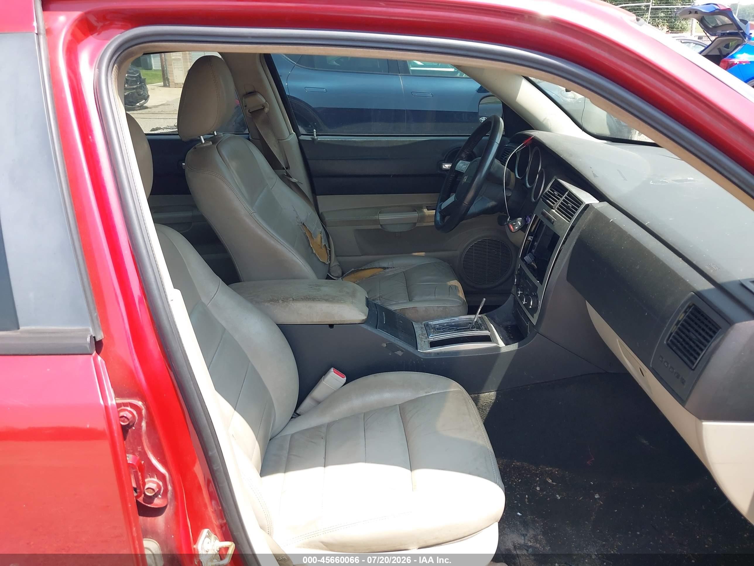 2006 Dodge Charger Rt Red vin: 2B3KA53H36H139565