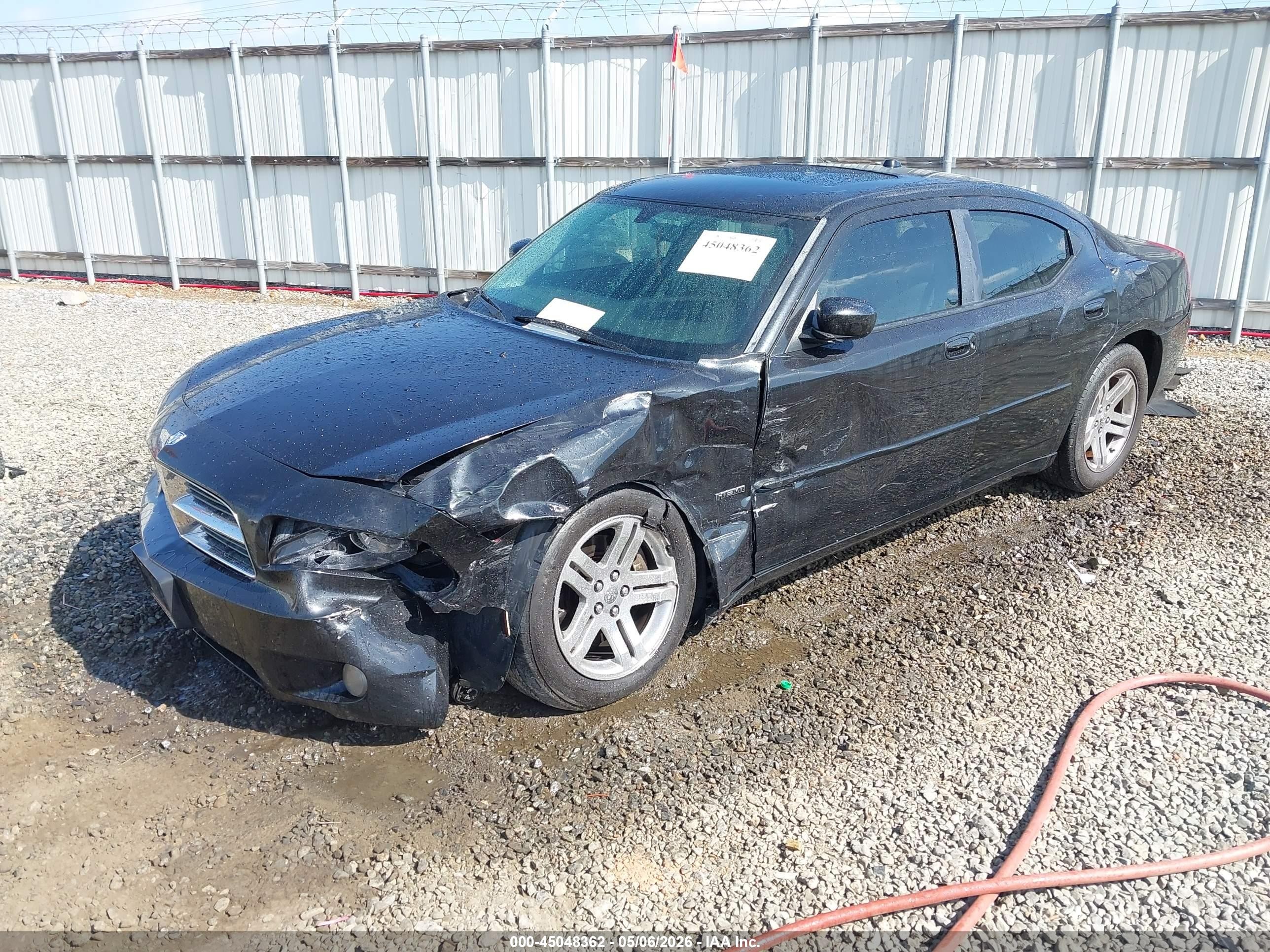 2006 Dodge Charger Rt Black vin: 2B3KA53H46H191951