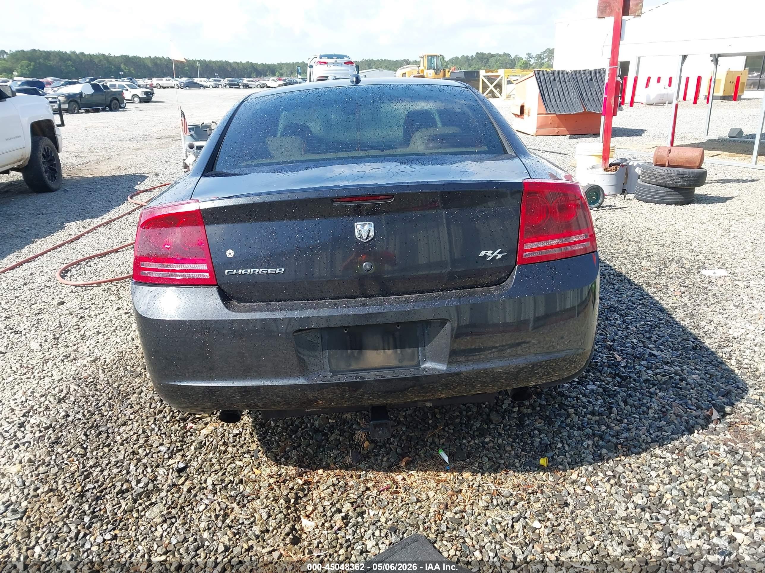 2006 Dodge Charger Rt Black vin: 2B3KA53H46H191951
