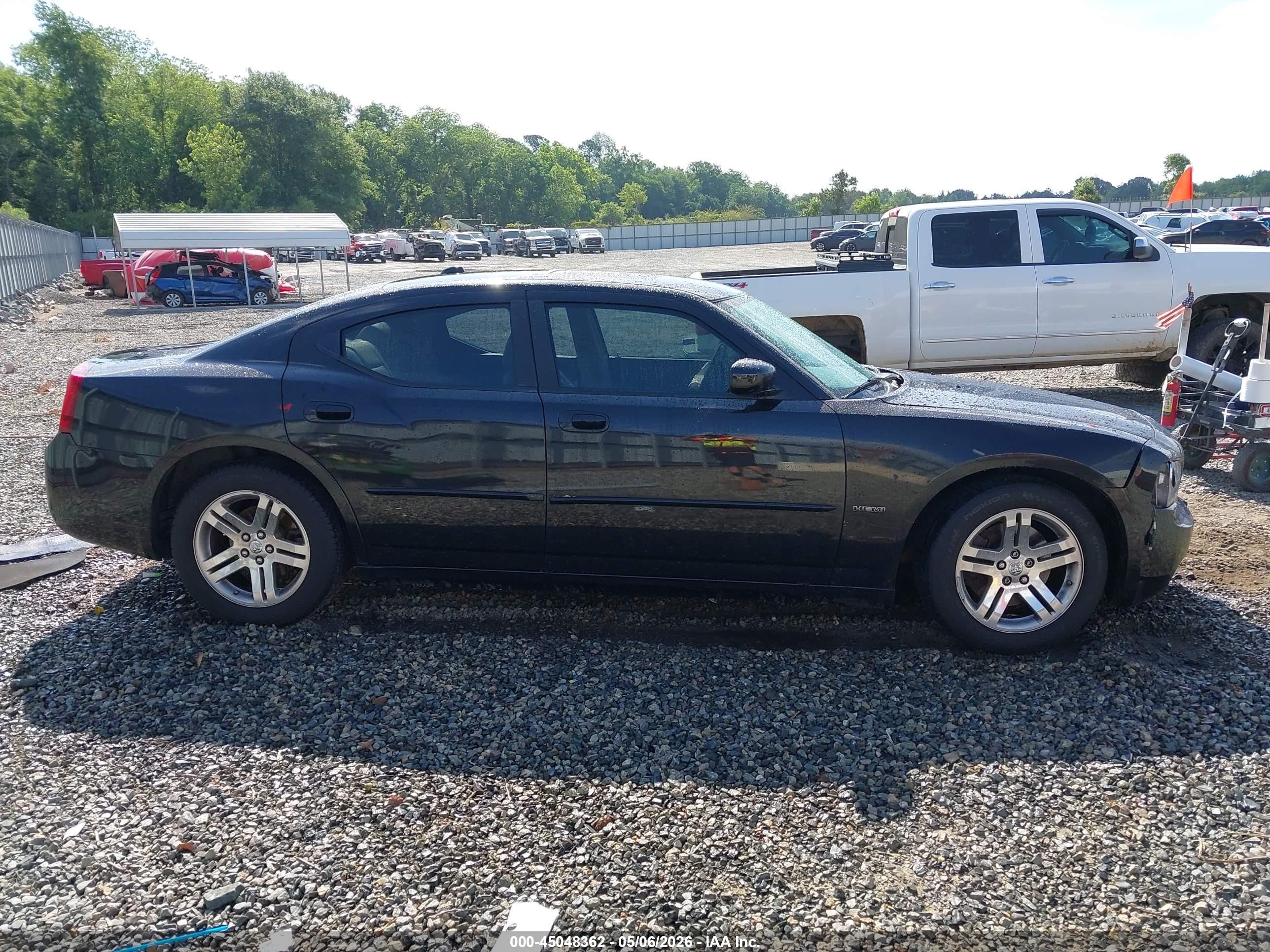 2006 Dodge Charger Rt Black vin: 2B3KA53H46H191951