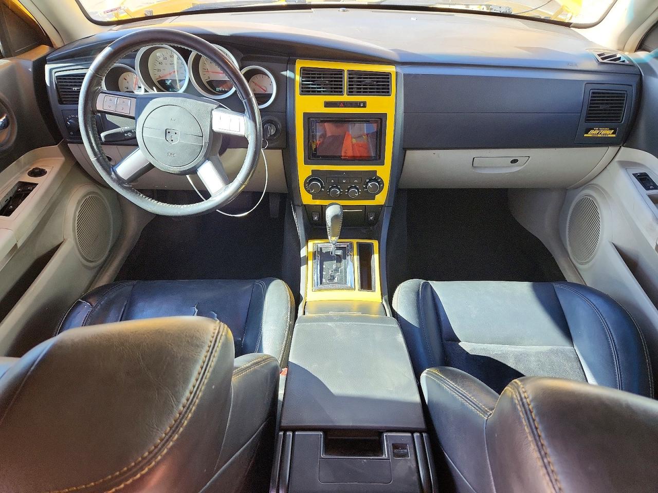 2006 Dodge Charger R Yellow vin: 2B3KA53H46H347941