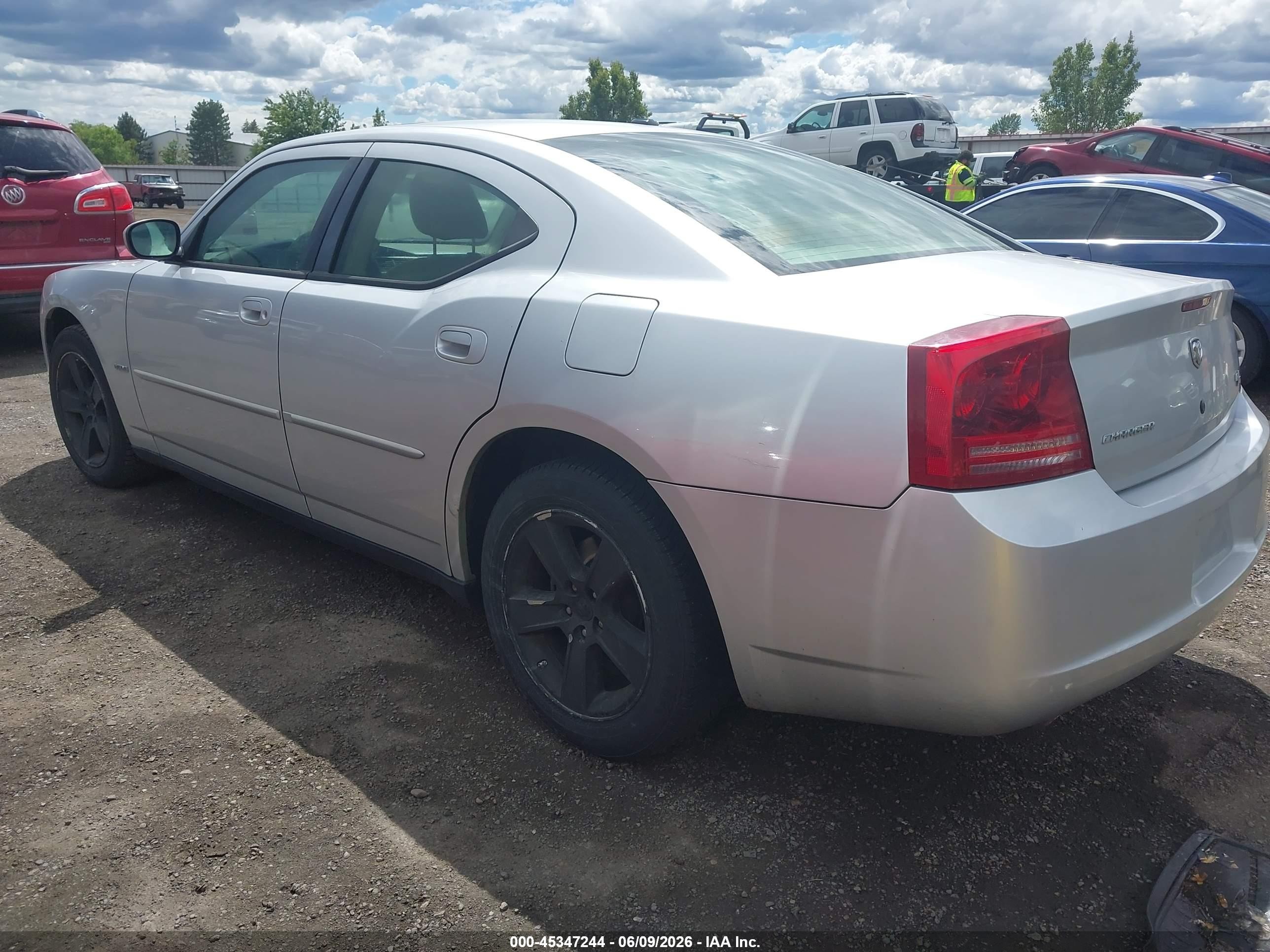 2007 Dodge Charger Rt Silver vin: 2B3KA53H47H878526