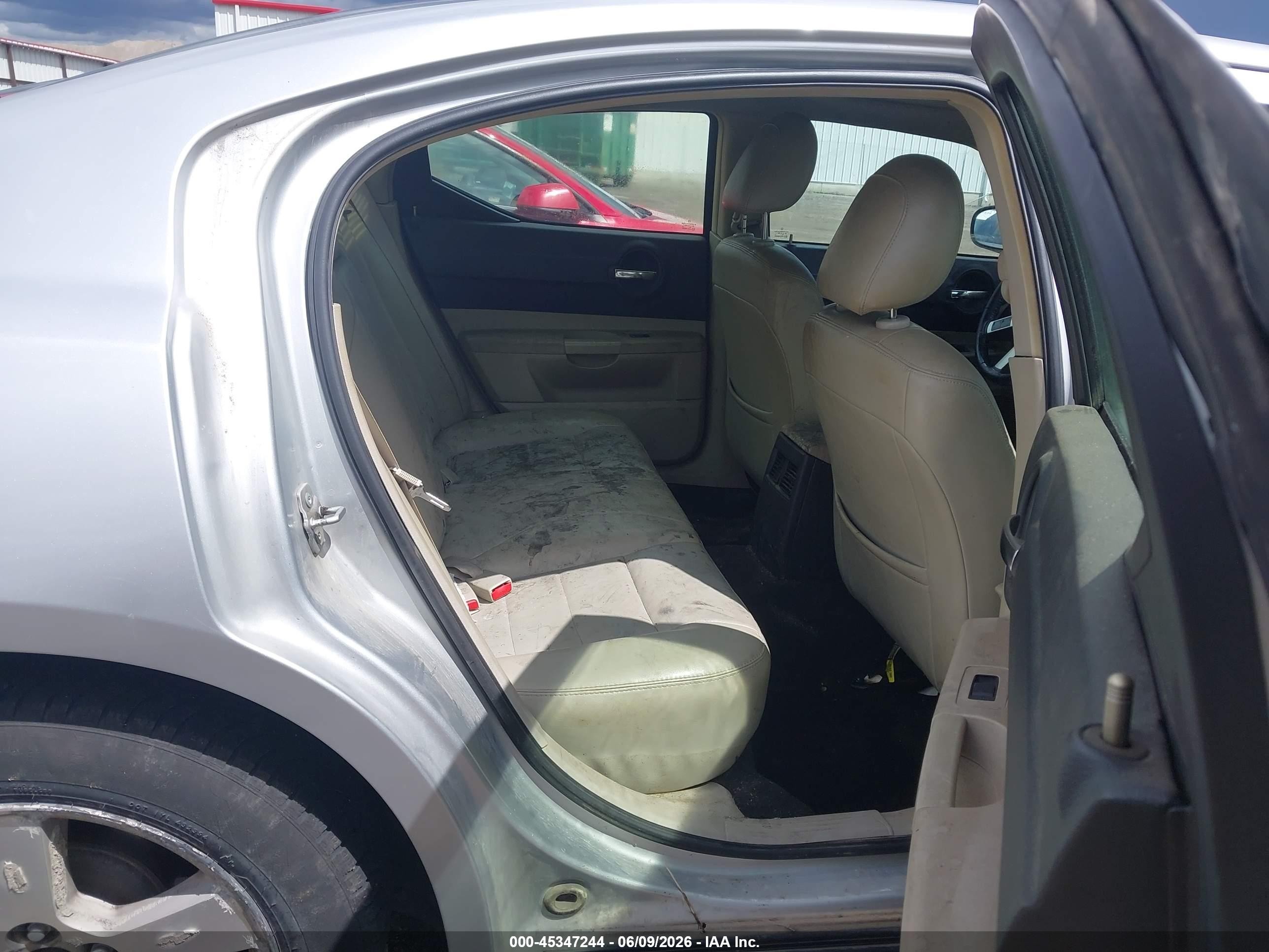 2007 Dodge Charger Rt Silver vin: 2B3KA53H47H878526