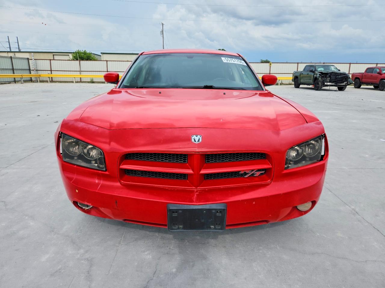 2007 Dodge Charger R Red vin: 2B3KA53H47H880129