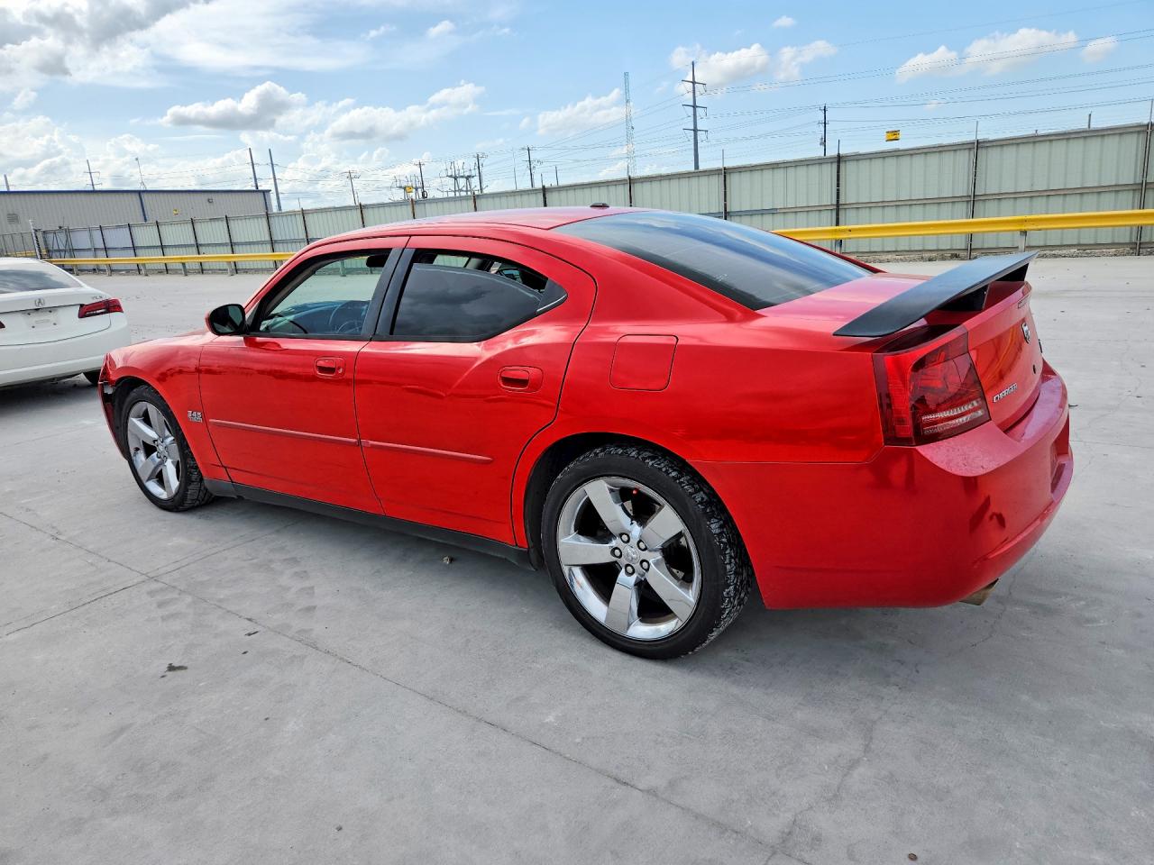 2007 Dodge Charger R Red vin: 2B3KA53H47H880129