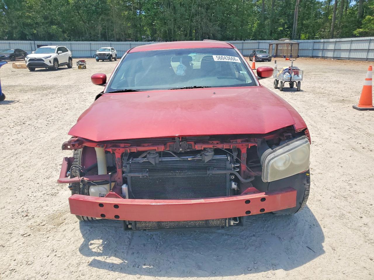 2007 Dodge Charger R Burgundy vin: 2B3KA53H47H881684