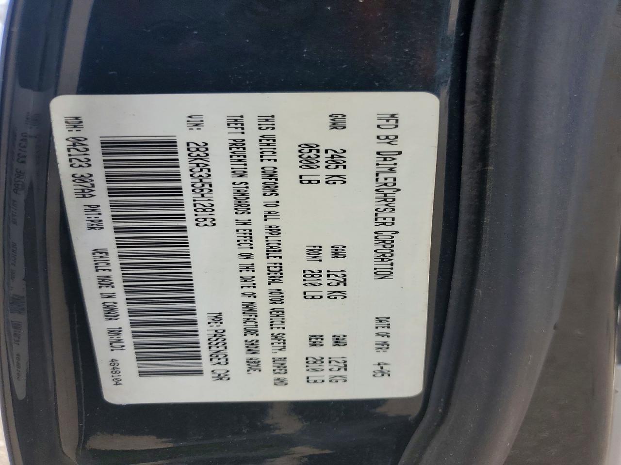 2006 Dodge Charger R/t Black vin: 2B3KA53H56H128163