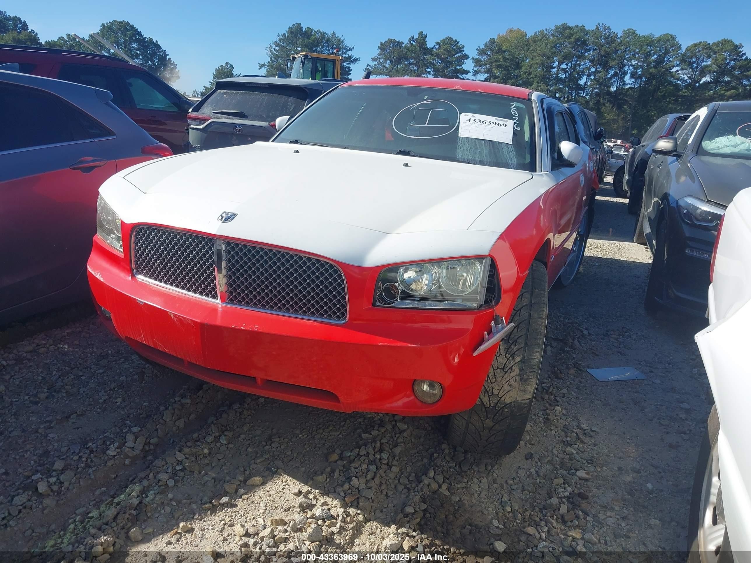 2006 Dodge Charger Rt Red vin: 2B3KA53H56H172826