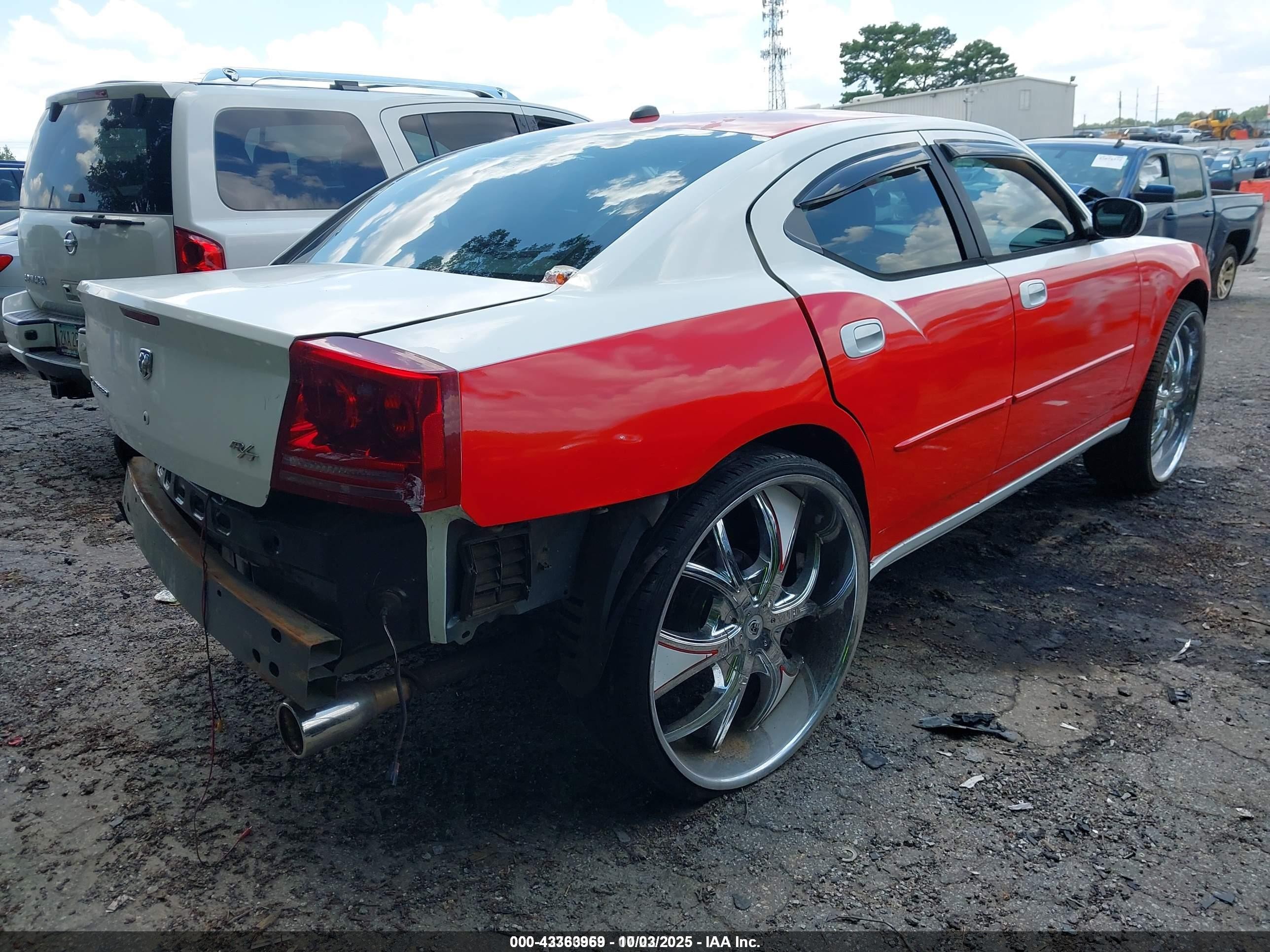 2006 Dodge Charger Rt Red vin: 2B3KA53H56H172826