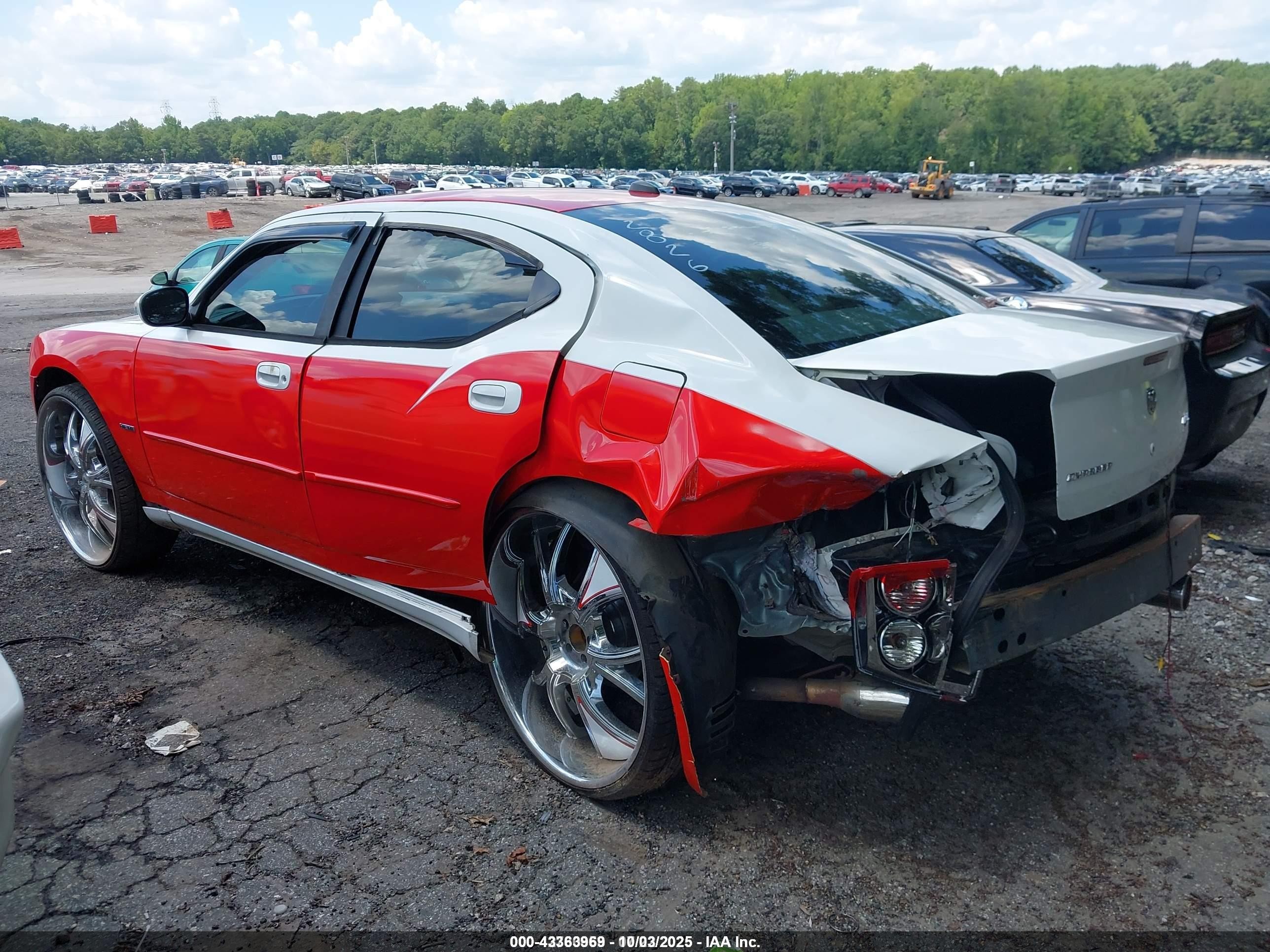 2006 Dodge Charger Rt Red vin: 2B3KA53H56H172826