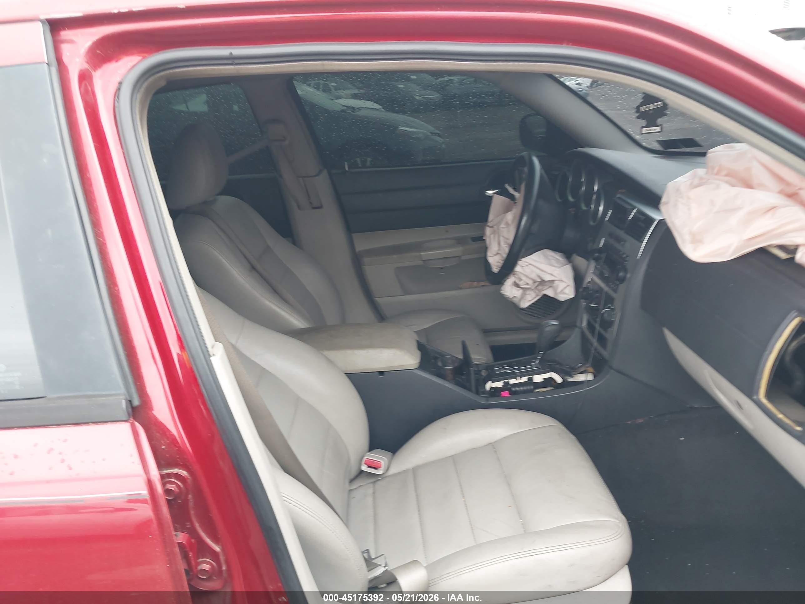 2006 Dodge Charger Rt Red vin: 2B3KA53H56H174415